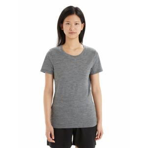 Dámské triko krátký rukáv ICEBREAKER Wmns Tech Lite II SS Tee, Gritstone Heather velikost: M