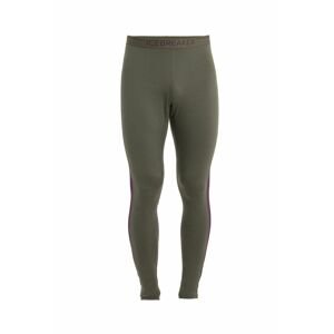 Pánské merino spodky ICEBREAKER Mens 200 Oasis Sonebula Leggings, Loden/Nightshade velikost: XL