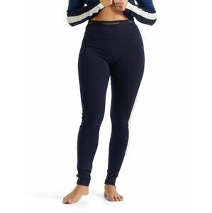 Dámské spodky ICEBREAKER Wmns 200 Sonebula Leggings, Midnight Navy/Snow velikost: L