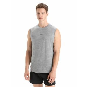 ICEBREAKER Mens ZoneKnit™ Tank, Metro Heather velikost: S