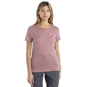 ICEBREAKER Wmns Merino 150 Tech Lite II SS T Community, Crystal velikost: S