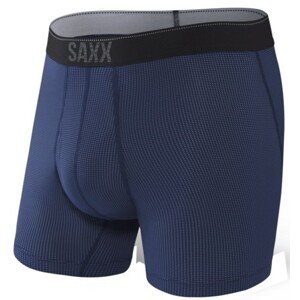 Saxx QUEST QDM BOXER BRIEF FLY midnight blue II Velikost: L boxerky