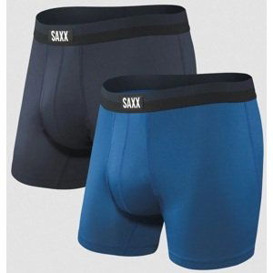 Saxx SPORT MESH BB FLY 2PK navy/city blue Velikost: S boxerky