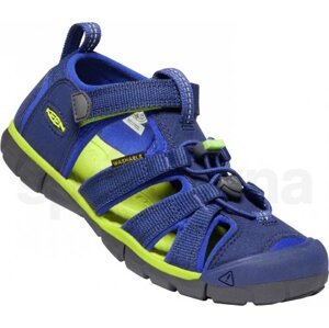 Keen SEACAMP II CNX CHILDREN blue depths/chartreuse Velikost: 29 dětské sandály