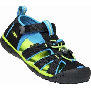 Keen SEACAMP II CNX YOUTH black/brilliant blue Velikost: 38 dětské sandály