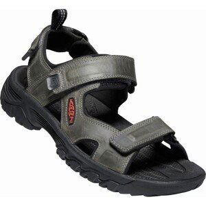 Keen TARGHEE III OPEN TOE SANDAL MEN grey/black Velikost: 42,5 pánské sandály