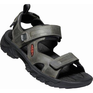 Keen TARGHEE III OPEN TOE SANDAL MEN grey/black Velikost: 47 pánské sandály