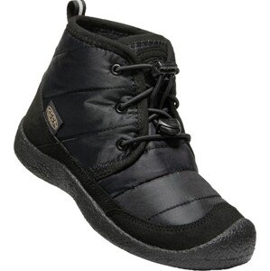 Keen HOWSER II CHUKKA WP Y black/black Velikost: 32/33 dětské boty