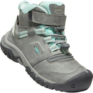 Keen RIDGE FLEX MID WP CHILDREN grey/blue tint Velikost: 29