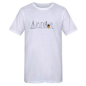 Hannah MIKO white (print 1) Velikost: XXL pánské tričko s krátkým rukávem