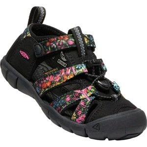 Keen SEACAMP II CNX C ibis rose/black Velikost: 25/26 dětské sandály