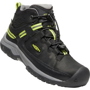 Keen TARGHEE MID WP YOUTH black/steel grey Velikost: 34 boty