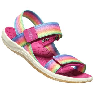 Keen ELLE BACKSTRAP CHILDREN rainbow/festival fuchsia Velikost: 27/28 dětské sandály