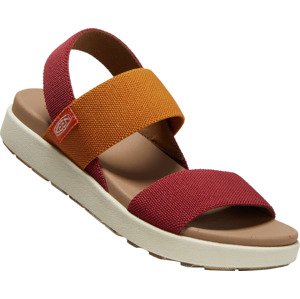 Keen ELLE BACKSTRAP WOMEN merlot/birch Velikost: 37 sandály