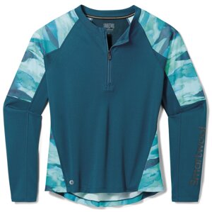 Smartwool W MOUNTAIN BIKE LONG SLEEVE JERSEY twilight blue Velikost: L tričko