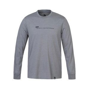 Hannah KIRK steel gray Velikost: S pánské tričko - dlouhý rukáv