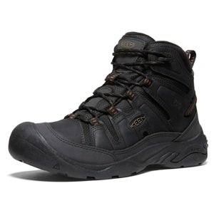 Keen CIRCADIA MID WP MEN black/curry Velikost: 42 pánské boty