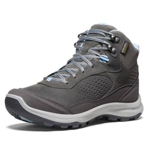 Keen TERRADORA EXPLORER MID WP WOMEN steel grey/clear sky Velikost: 37,5 dámské boty