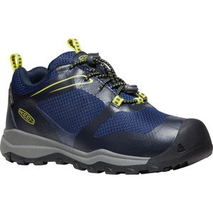 Keen WANDURO LOW WP YOUTH sky captain/evening primrose Velikost: 32/33 dětské boty