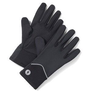 Smartwool ACTIVE FLEECE WIND GLOVE black Velikost: L rukavice