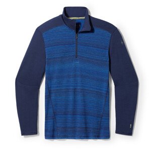 Smartwool CLASSIC THERMAL MERINO BL 1/4 ZIP B deep navy color shift Velikost: L spodní prádlo