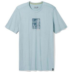 Smartwool MOUNTAIN BREEZE GRAPHICS TEE SLIM FIT lead Velikost: S tričko