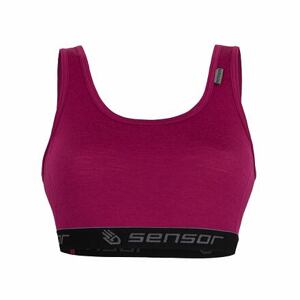 SENSOR MERINO ACTIVE dámská podprsenka lilla Velikost: XL