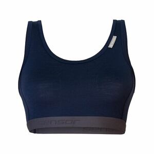 SENSOR MERINO ACTIVE dámská podprsenka deep blue Velikost: S