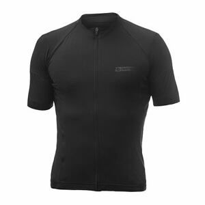 SENSOR COOLMAX RACE pánský dres kr.rukáv celozip true black Velikost: S