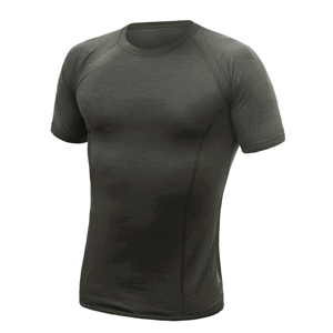 SENSOR MERINO AIR pánské triko kr.rukáv olive green Velikost: L pánské triko