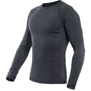 SENSOR MERINO BOLD pánské triko dl.rukáv anthracite gray Velikost: S