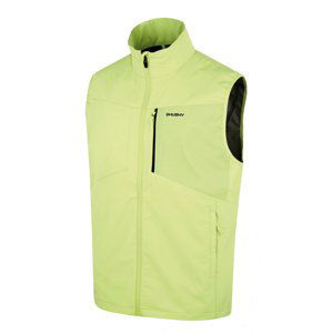 Husky Pánská softshell vesta Salien M lt. green Velikost: L pánská vesta