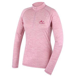 Husky Merino termoprádlo Merow Zip L faded pink Velikost: XXL spodní prádlo