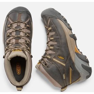 Keen TARGHEE II MID WP M black olive/yellow Velikost: 42