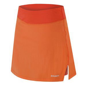 Husky Dámská funkční sukně se šortkami Flamy L orange Velikost: XS dámské sukně se šortkami