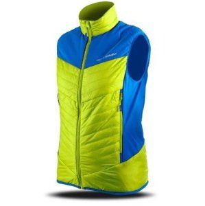 Trimm ZENA VEST lime green/jeans blue Velikost: XXL vesta