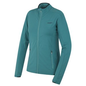 Husky Dámská mikina na zip Tarp zip L fd. turquoise Velikost: XXL dámská mikina