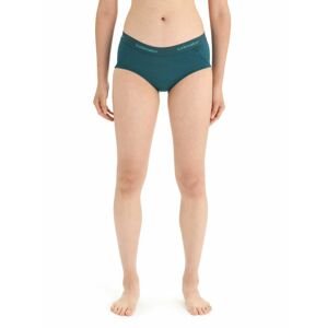 ICEBREAKER Wmns Sprite Hot pants, Green Glory velikost: M