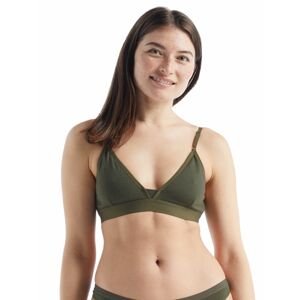 dámské merino podprsenka ICEBREAKER Wmns Siren Bra, Loden velikost: XL