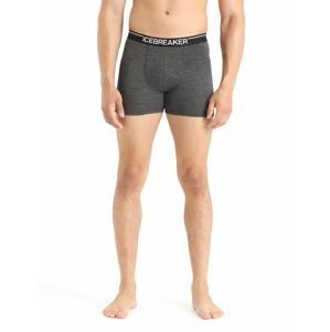 Pánské boxerky ICEBREAKER Mens Anatomica Boxers, Jet Heather velikost: S