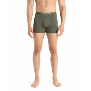 Pánské boxerky ICEBREAKER Mens Anatomica Boxers, Loden velikost: M