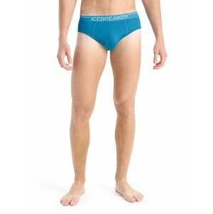 ICEBREAKER Mens Anatomica Briefs, Geo Blue velikost: L