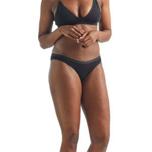 Dámské kalhotky ICEBREAKER Wmns Siren Bikini, Black velikost: M