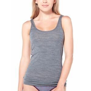 Dámské tílko ICEBREAKER Wmns Siren Tank, Gritstone Heather velikost: S