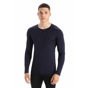 Pánské triko ICEBREAKER Mens 200 Oasis LS Crewe, Midnight Navy velikost: L