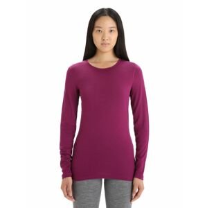 ICEBREAKER Wmns 200 Oasis LS Crewe, Go Berry velikost: M