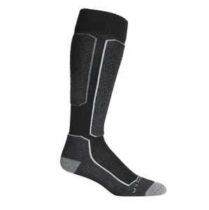 Pánské merino ponožky ICEBREAKER Mens Ski+ Light OTC, Black velikost: 44,5-46,5 (L)