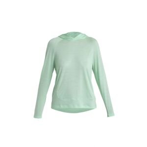 Dámská merino mikina s kapucí ICEBREAKER Wmns Merino 125 Cool-Lite™ Sphere LS Hoodie, Glass velikost: L