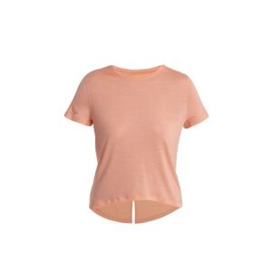 Dámské merino triko krátký rukáv ICEBREAKER Wmns Merino 125 Cool-Lite™ Speed SS Tee, Glow velikost: M