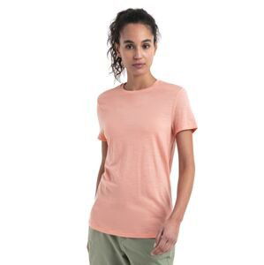 Dámské merino triko krátký rukáv ICEBREAKER Wmns Merino 150 Tech Lite III SS Tee, Glow velikost: XL